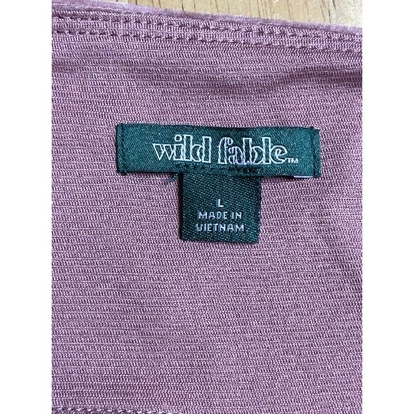 WILD FABLE.Women Tank top pink color‎ size L - Picture 11 of 12